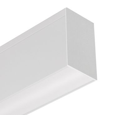 Roi Du Luminaire Slim Line - plafonnier - 118 x 5,5 x 3,3 cm - 22,5W LED inclus - blanc - non graduable - couleur de lumière blanche (4000K)