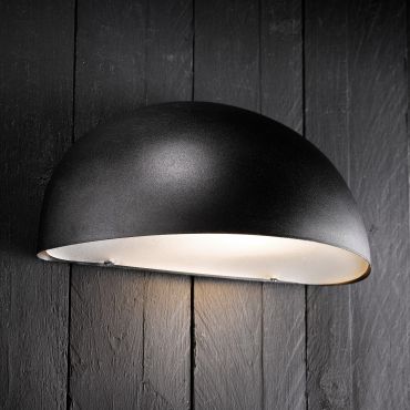 Nordlux Scorpius Maxi - applique murale extérieure - 27 x 14 cm - IP23 - noir