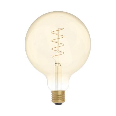 Lampe à filament LED Creative Cables - Ø 12,5 x 17,8 cm - E27 - 4W dimmable - 1800K - ambre