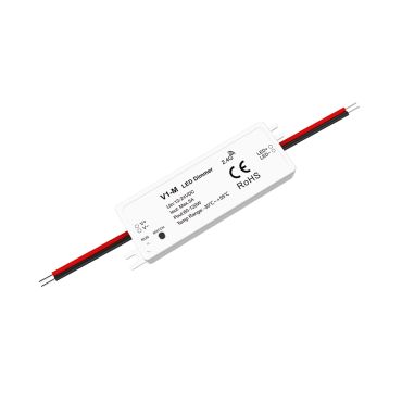 Roi Du Luminaire - contrôleur RF mini monocouleur - 6 x 1,4 x 0,4 cm - 60W à 120W max.