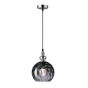 Fischer &amp; Honsel Uller - lampe suspendue - Ø 20 x 140 cm - noir