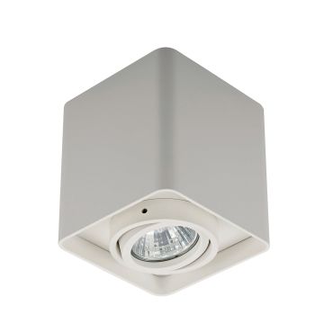 MODÈLE D’EXPOSITION - Zuma Line Quadry SL 1 - spot apparent 1L - 10 cm - blanc