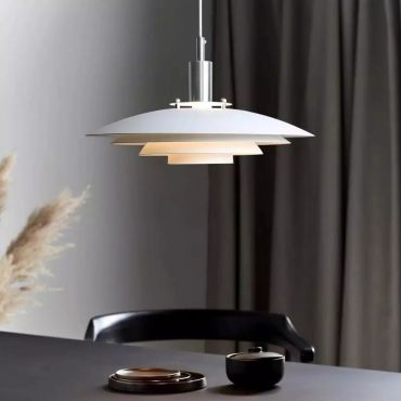 Nordlux Bretagne - lampe suspendue - Ø 38 x 217 cm - blanc
