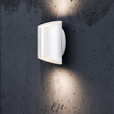 Nordlux Smart Grip - applique murale - éclairage intelligent - 9,7 x 15 x 18 cm - 9W LED inclus - IP54 - blanc