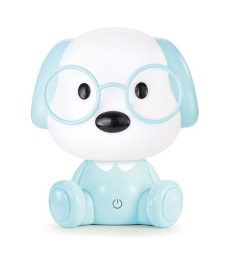 Zuma Line Animals dog - lampe de table - 18 x 20 cm - 3W dimmable led inclus - blue