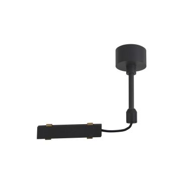 Nova Luce Tint - tube connecteur - Ø 6 x 10 cm - noir sable