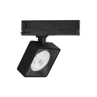 Nova Luce Roler - Projecteur sur rail triphasé - 9,5 x 9,5 x 15,5 cm - 20W LED inclus - noir sable