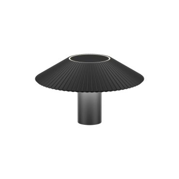 VK Lighting Amelie - lampe de jardin - Ø 25 x 15 cm - 15W LED inclus - IP65 - noir