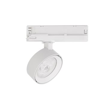 Nova Luce Roler - Spot sur rail triphasé - Ø 9,5 x 15,5 cm - 20W LED inclus - blanc sable