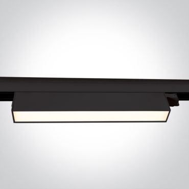 ONE Light Linear Box Lights - éclairage sur rail - 32,4 x 3,8 x 5,5 cm - 24W LED inclus - noir