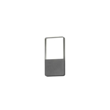 Konstsmide Matera - applique murale extérieure - 12,5 x 5,5 x 24,5 cm - LED 6W inclus - IP54 - anthracite