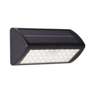 Searchlight Mola - Applique d'extérieur avec capteur solaire - 21 x 10,5 x 9 cm - 5W LED inclus - IP44 - anthracite