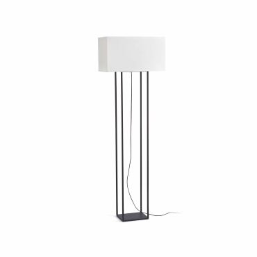 MODÈLE D’EXPOSITION - Faro Vesper - lampadaire - 135 cm - brun et beige
