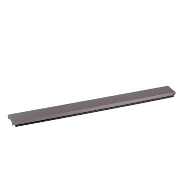 Lucide Linial - système de rails magnétiques - cache/plaque de recouvrement - 50 cm - noir chrome mat