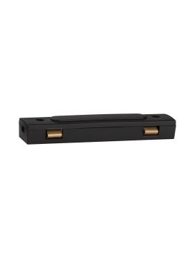 Nova Luce Connecteur pour profilé magnétique en saillie/pendante - 11 x 2,5 x 1,7 cm - noir