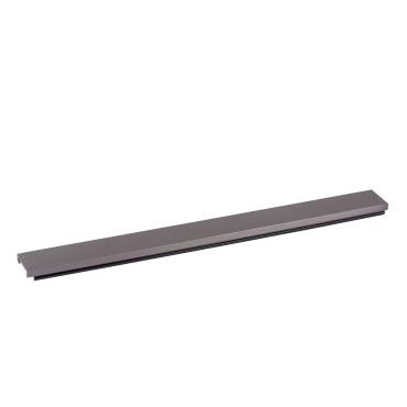 Lucide Linial - système de rails magnétiques - cache/plaque de recouvrement - 10 cm - noir chrome mat
