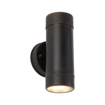Searchlight Oakham - Applique d'extérieur - 8 x 16 cm - IP44 - noir