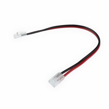Roi Du Luminaire - connecteur double avec câble de 15 cm - pour ruban LED SMD 5 mm monocolore