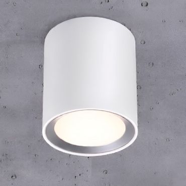 Nordlux Landon 14 - spot en saillie - Ø 12,5 x 14 cm - 6,5W LED inclus - IP44 - blanc