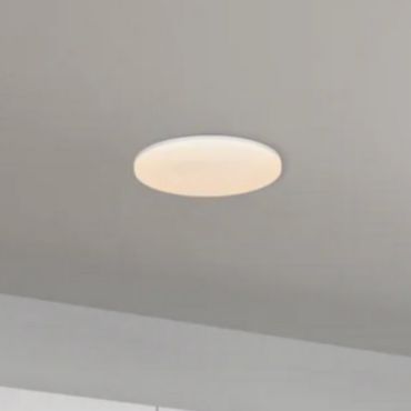 Nordlux Vic - plafonnier - Ø 35 x 4 cm - 32W LED inclus - IP21 - blanc - couleur de lumière blanc chaud (3000K)