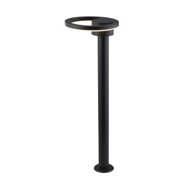 Searchlight Eakring - lampe de jardin - Ø 24 x 73 cm - 12W LED inclus - IP44 - noir