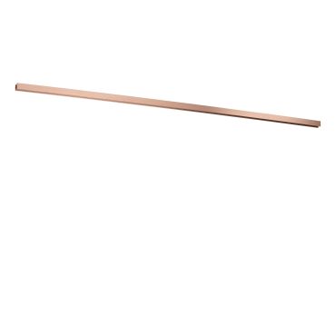Lucide Linial - système de rails magnétiques - profilé en saillie de 1 m - 1,9 x 1,8 cm - champagne