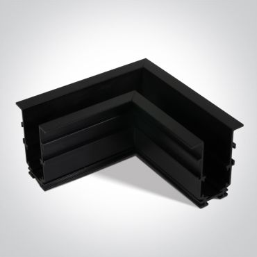 ONE Light Profils encastrés magnétiques MIDI - angle d'encastrement pour 42001RB et 42002RB - noir