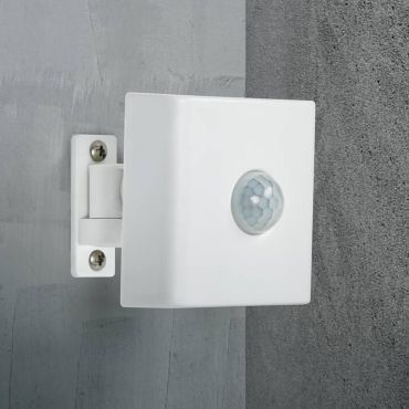Nordlux Smart Sensor - détecteur de jour/nuit et de mouvement alimenté par piles - éclairage intelligent - 7,6 x 7,6 x 4,5 cm - blanc