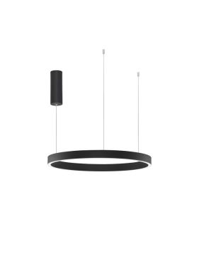 Nova Luce Sting - suspension - Ø 80 x 150 cm - LED dimmable 50W incl. - noir