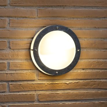 Nordlux Malte - applique extérieure - Ø 24 cm - IP54 - acier galvanisé