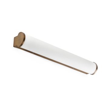 Faro Danubio - applique murale - 57,5 x 8 x 9 cm - 18W LED inclus - IP44 - bronze