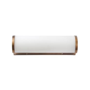 Faro Danubio - applique murale - 28,5 x 8 x 9 cm - 9W LED inclus - IP44 - bronze