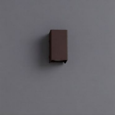 Nova Luce Elio - applique murale extérieure - 7 x 13 x 6,2 cm -  6W LED inclus - IP65 - corten