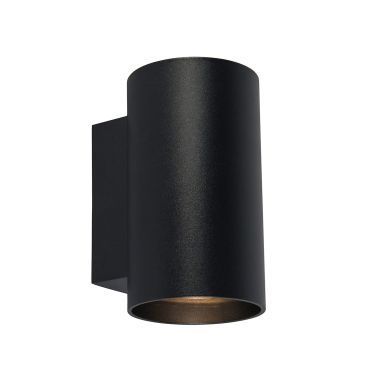 Zuma Line Sandy WL Round Next - applique murale - Ø 8 x 9,7 x 14 cm - noir