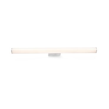 Faro Volga - applique murale - 60 x 8 x 4 cm - 12W LED inclus - IP44 - chrome brillant