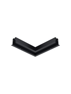 Nova Luce Buxton - Connecteur Q pour rail magnétique encastré - 29 x 29 x 6,1 cm - noir sable