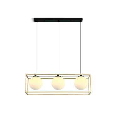 ONE Light Nordic Decorative Range - lampe suspendue - 70 x 120 cm - laiton