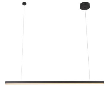 Maxlight Trio - lampe suspendue - 100 x 150 cm - 12W LED inclus - noir
