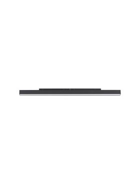 Nova Luce Buxton L - luminaire sur rail magnétique - 80,4 x 3,5 x 5,2 - 42W LED inclus - blanc couleur de lumière - noir