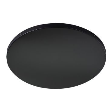 ETH - cache plafond rond avec support en croix - Ø50 x 3 cm - noir mat
