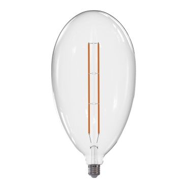 Daylight Italia Mammamia Drop Lampe LED - Ø 18 x 35,5 cm - E27 - 13W dimmable - 2700K - transparent
