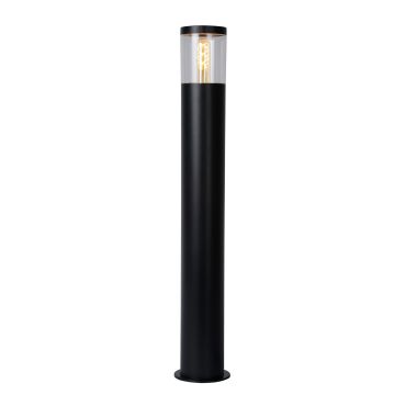 MODÈLE D’EXPOSITION - Lucide Fedor - lampe de jardin - Ø 13 x 79 cm - IP44 - noir