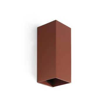 Faro Lune 2L - applique murale - 8 x 15,5 x 6,5 cm - terracotta