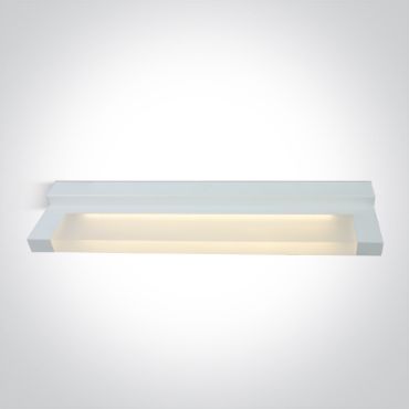 ONE Light Mirror Lights - lumière miroir - 43 x 10,5 x 5 cm - 20W LED inclus - IP44 - blanc