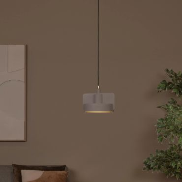 Lucide Ninja - lampe suspendue - 22,5 x 20 x 120 cm - gris