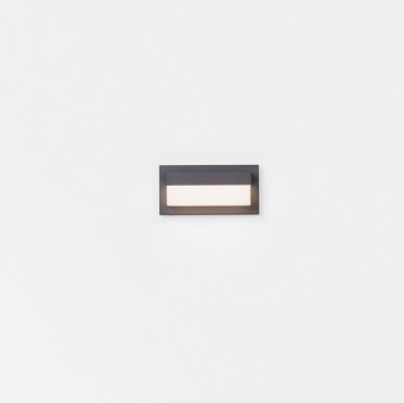 Nova Luce Leto - applique murale extérieure - 29 x 10,2 x 14,5 cm - 18W LED inclus - IP65 - noir sablé
