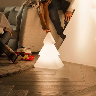 New Garden Pinus 40 - lampadaire - 30 x 40 x 19 cm - 7W LED inclus - blanc