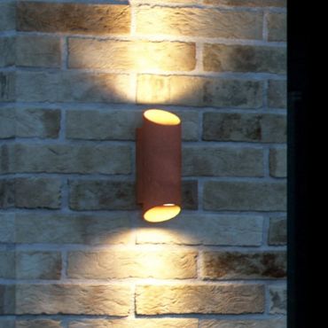 Nordlux Nico - applique murale extérieure - 9,5 x 7,7 x 23,5 cm - IP54 - rouille