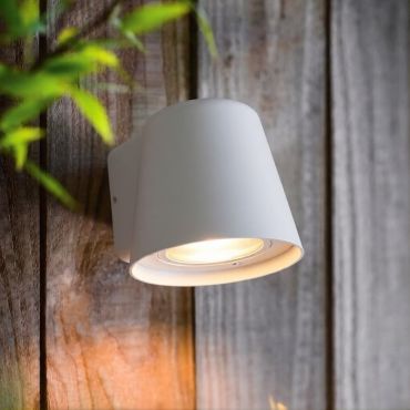VK Lighting Teichos - applique extérieure - 10 x 11 x 9 cm - IP54 - blanc