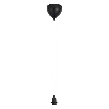 Nordlux Delux - lampe suspendue - Ø 12,4 x 200 cm - noir